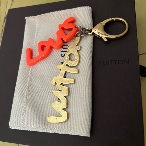 Louis Vuitton Stephen Sprouse Graffiti Bag Charm - Picture 6 of 10